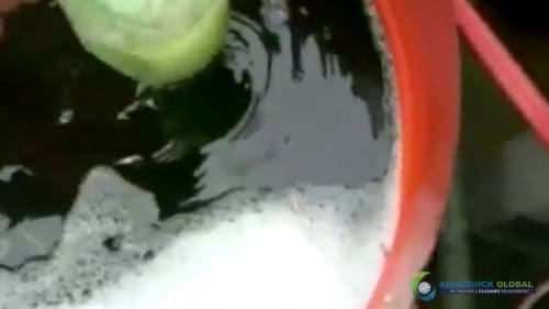 AQUAQUICK 2000 curățarea deversărilor de petrol în orașul Cebu 024