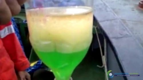 AQUAQUICK 2000 curățarea deversărilor de petrol în orașul Cebu 031