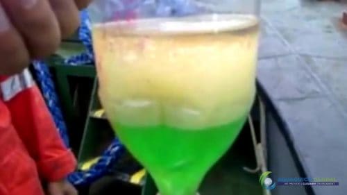 AQUAQUICK 2000 curățarea deversărilor de petrol în orașul Cebu 035