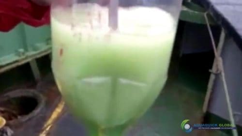 AQUAQUICK 2000 curățarea deversării de petrol în orașul Cebu 050