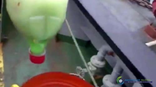 AQUAQUICK 2000 curățarea deversărilor de petrol în orașul Cebu 055