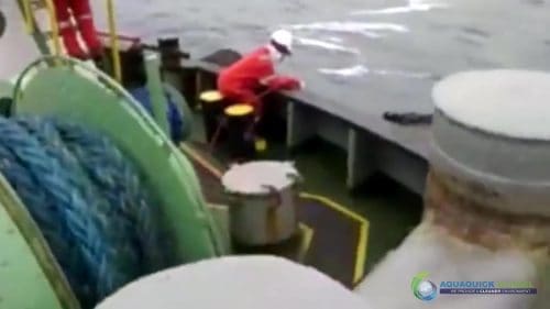 AQUAQUICK 2000 curățarea scurgerilor de petrol în orașul Cebu 066