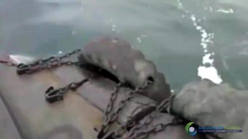 AQUAQUICK 2000 curățarea deversării de petrol în orașul cebu 070