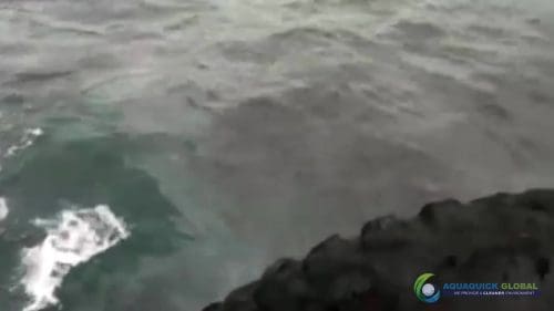 AQUAQUICK 2000 curățarea deversărilor de petrol în orașul Cebu 087