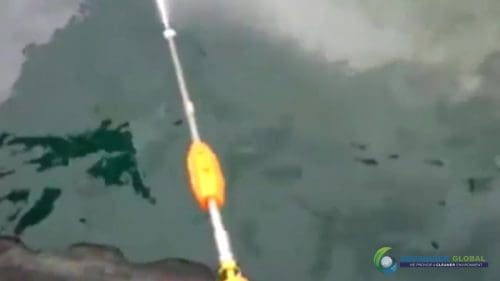 AQUAQUICK 2000 curățarea deversărilor de petrol în orașul Cebu 096