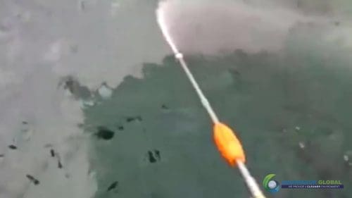 AQUAQUICK 2000 curățarea deversării de petrol în orașul Cebu 104