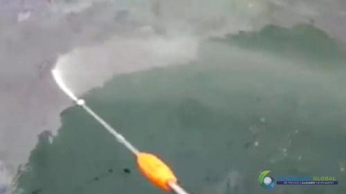 AQUAQUICK 2000 curățarea deversărilor de petrol în orașul Cebu 112