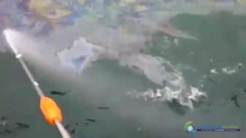 AQUAQUICK 2000 curățarea deversării de petrol în orașul Cebu 118