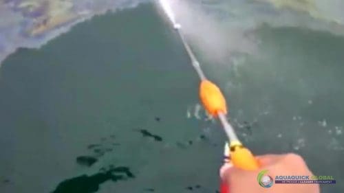 AQUAQUICK 2000 curățarea deversării de petrol în orașul Cebu 119