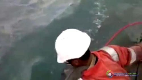 AQUAQUICK 2000 curățarea deversării de petrol în orașul cebu 127