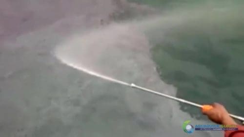 AQUAQUICK 2000 curățarea deversării de petrol în orașul Cebu 132