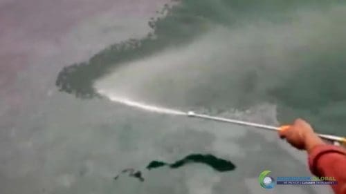 AQUAQUICK 2000 curățarea deversării de petrol în orașul Cebu 135