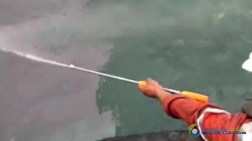 AQUAQUICK 2000 curățarea deversării de petrol în orașul Cebu 141