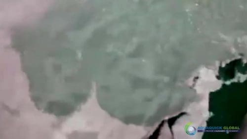 AQUAQUICK 2000 curățarea deversării de petrol în orașul Cebu 148