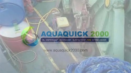 使用 AQUAQUICK 2000 进行油品清洁测试 17 使用AQUAQUICK 2000清理宿务市的漏油事件 第二部分