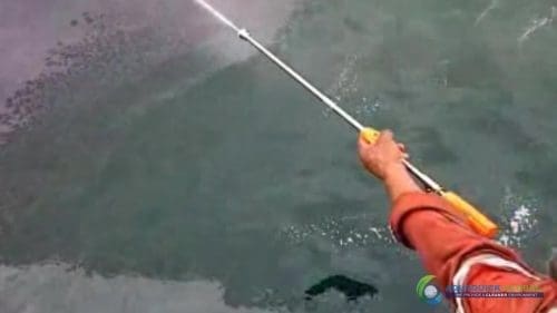 AQUAQUICK 2000 oil spill cleanup in cebu city part 083