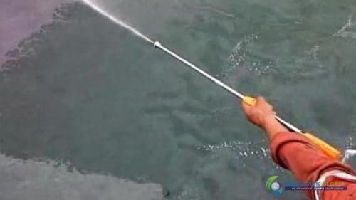 AQUAQUICK 2000 oil spill cleanup in cebu city part 085