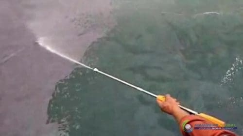 AQUAQUICK 2000 oil spill cleanup in cebu city part 093