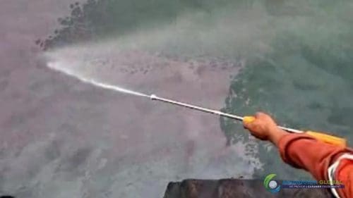 AQUAQUICK 2000 oil spill cleanup in cebu city part 097