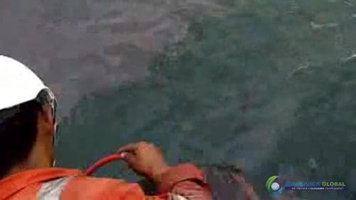 AQUAQUICK 2000 oil spill cleanup in cebu city part 102