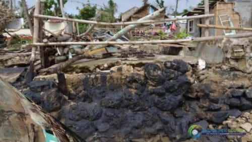 AQUAQUICK Estancia Oil Spill Shoreline Cleanup 18