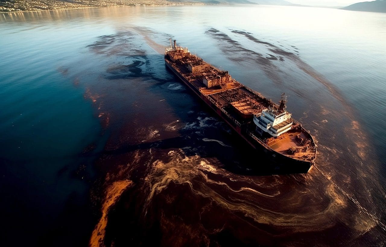 Sea Spill Dispersant AQUAQUICK 2000 Oil Cleaning Solution Environmental Friendly