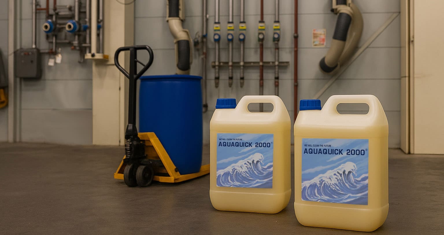 AQUAQUICK 2000 in factory warehouse slider